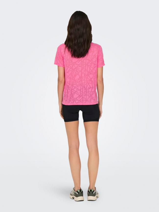 T-shirt de sport mason rose femme - Only Play