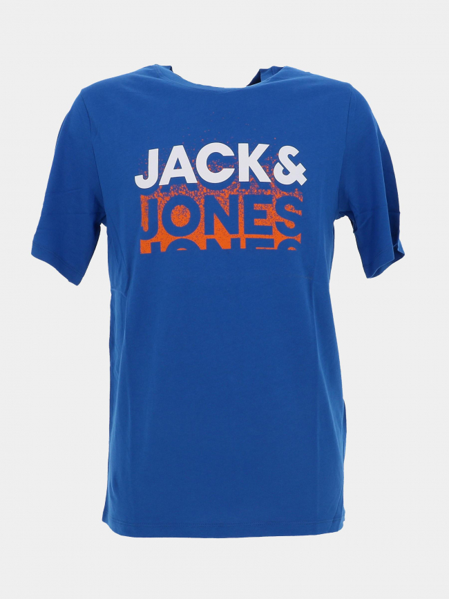 T-shirt gradient bleu orange homme - Jack & Jones