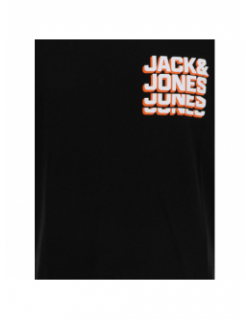 T-shirt script logo noir homme - Jack & Jones