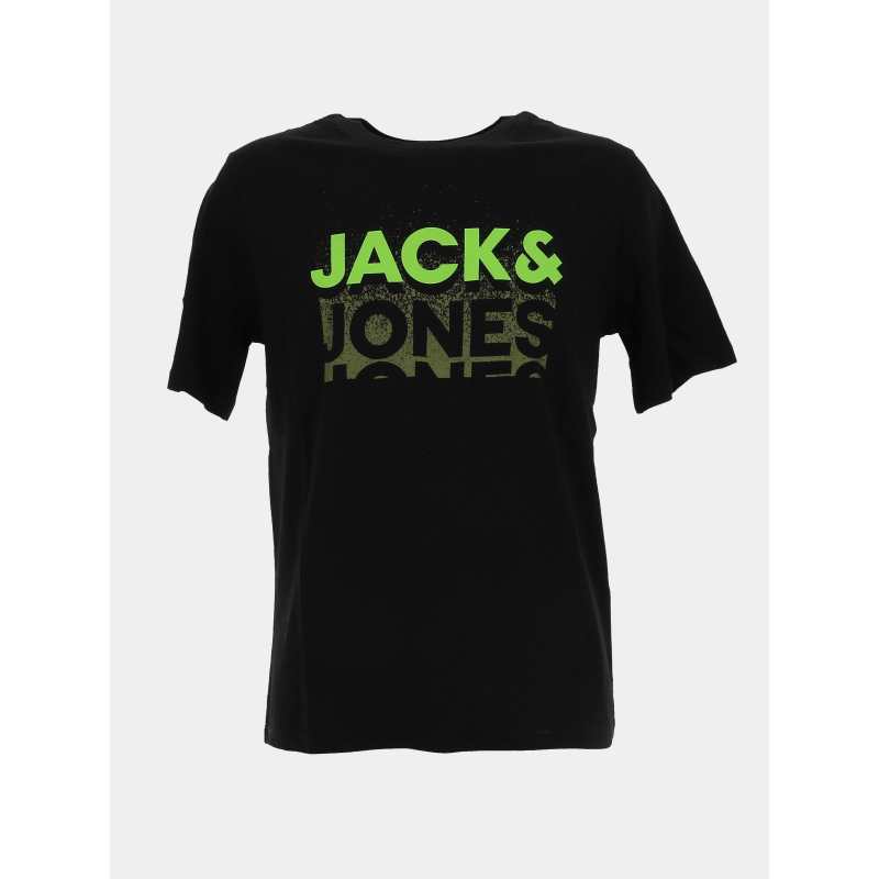 T-shirt gradient noir vert homme - Jack & Jones