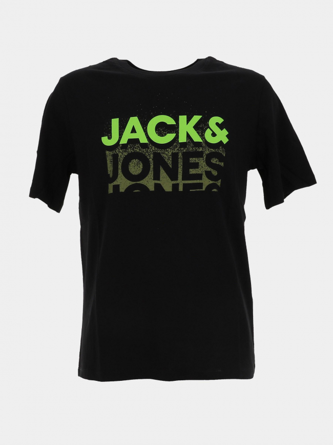 T-shirt gradient noir vert homme - Jack & Jones