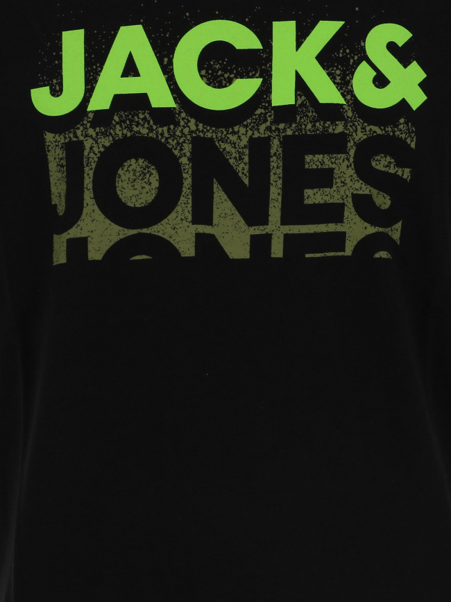 T-shirt gradient noir vert homme - Jack & Jones