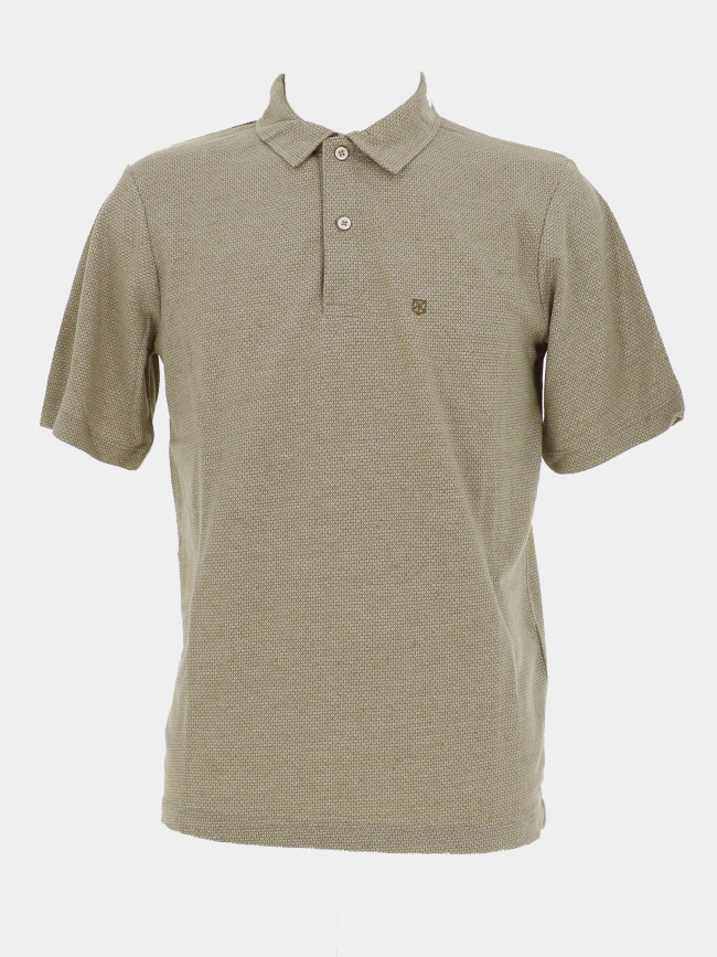 Polo benjamin vert homme - Jack & Jones