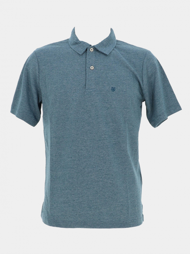 Polo benjamin bleu homme - Jack & Jones