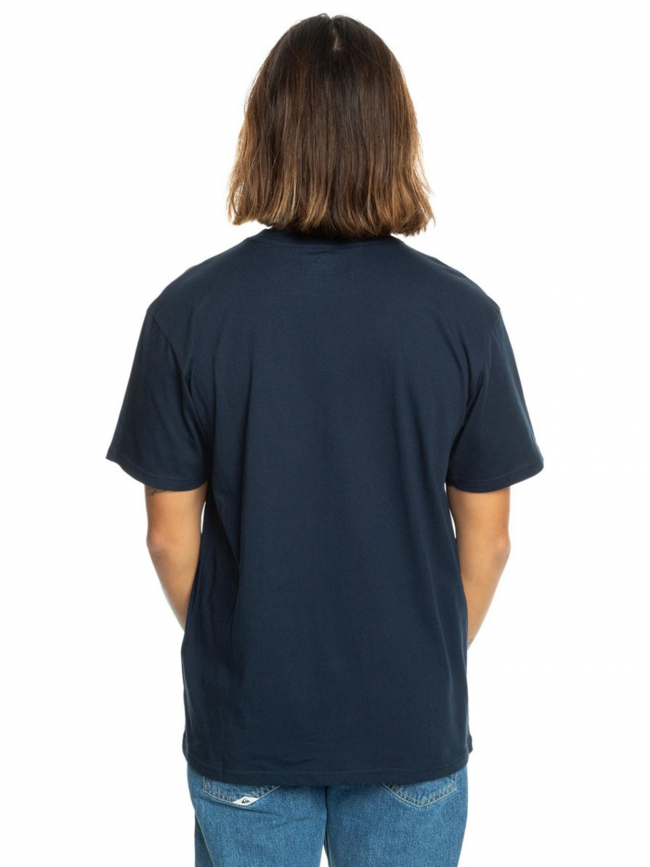 T-shirt bicolore floating around bleu marine homme - Quiksilver