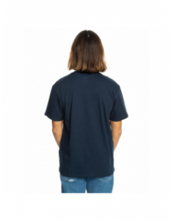 T-shirt bicolore floating around bleu marine homme - Quiksilver