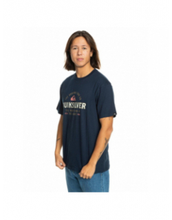 T-shirt bicolore floating around bleu marine homme - Quiksilver