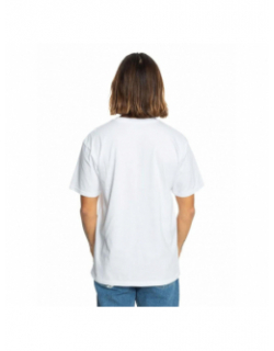 T-shirt bicolore floating around blanc homme - Quiksilver