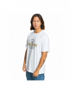 T-shirt bicolore floating around blanc homme - Quiksilver