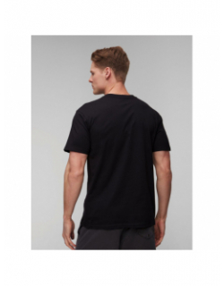 T-shirt bicolore circle up noir homme - Quiksilver