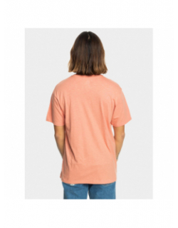 T-shirt bicolore step inside orange homme - Quiksilver