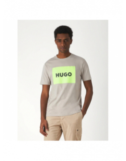 T-shirt dulive beige homme - Hugo