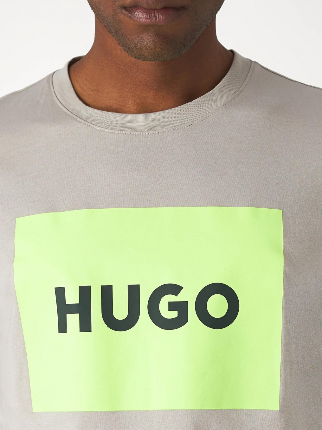 T-shirt dulive beige homme - Hugo