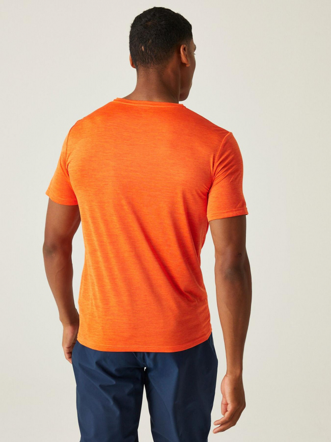 T-shirt de randonnée fingal edition orange homme - Regatta