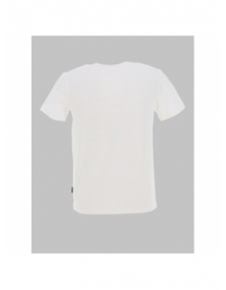 T-shirt logo relief blanc homme - Chabrand