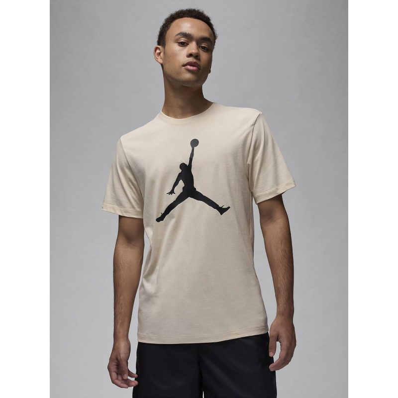 T-shirt logo jordan jumpman beige homme - Nike