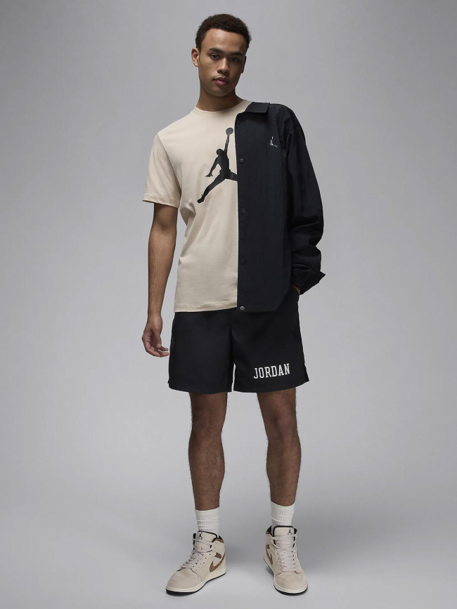 T-shirt logo jordan jumpman beige homme - Nike