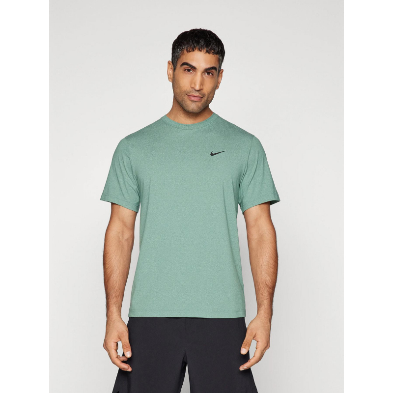 T-shirt de sport dri-fit uv hyverse vert homme - Nike