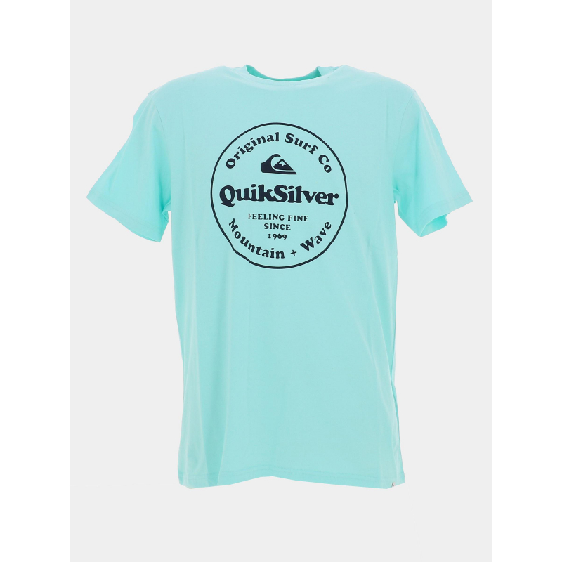 T-shirt secret ingredient bleu turquoise homme - Quiksilver