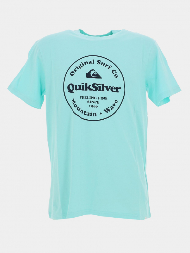 T-shirt secret ingredient bleu turquoise homme - Quiksilver