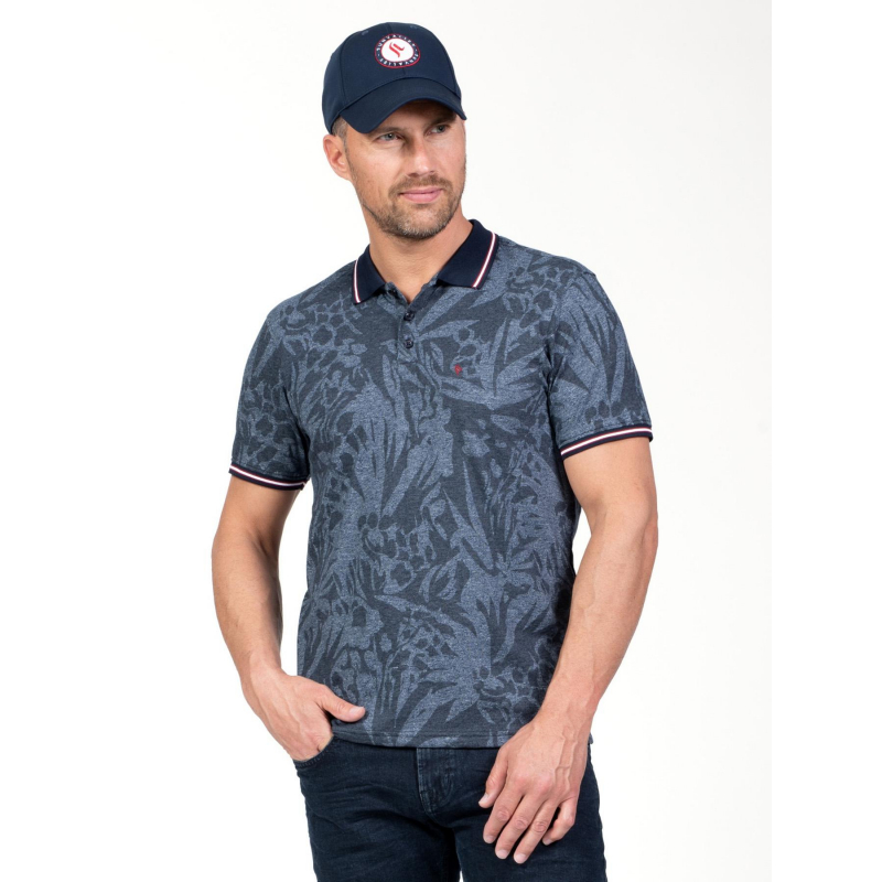 Polo bleu marine homme - Sun Valley