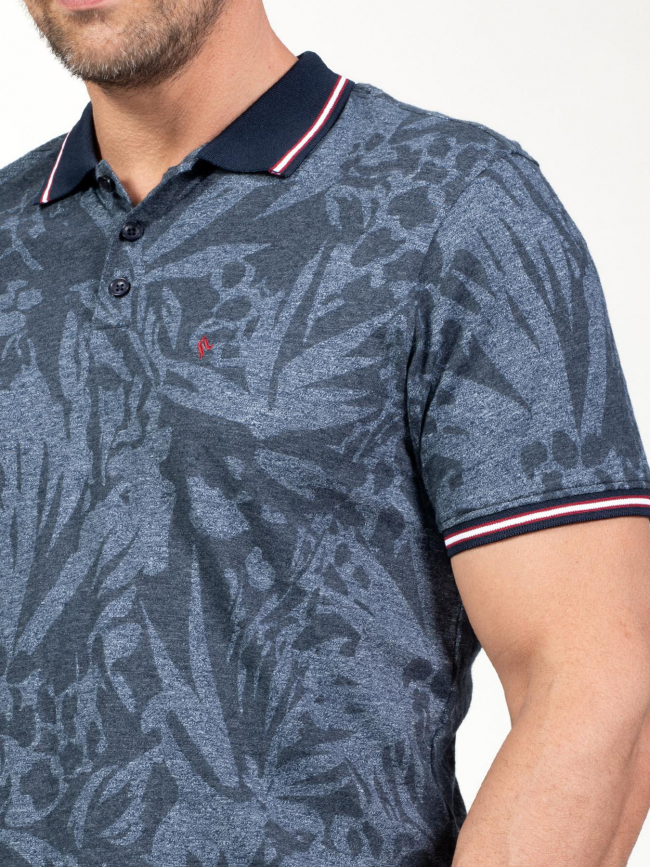 Polo bleu marine homme - Sun Valley