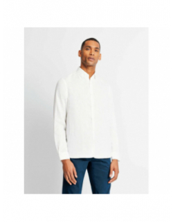 Chemise en lin kisseo blanc homme - Izac