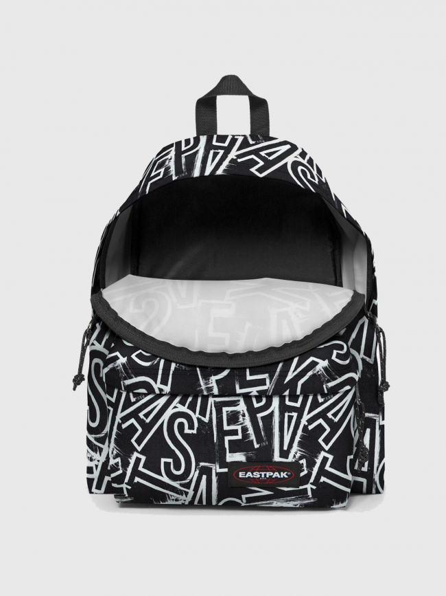 Sac à dos eastpak padded pak'r letters noir blanc