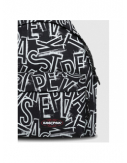 Sac à dos eastpak padded pak'r letters noir blanc