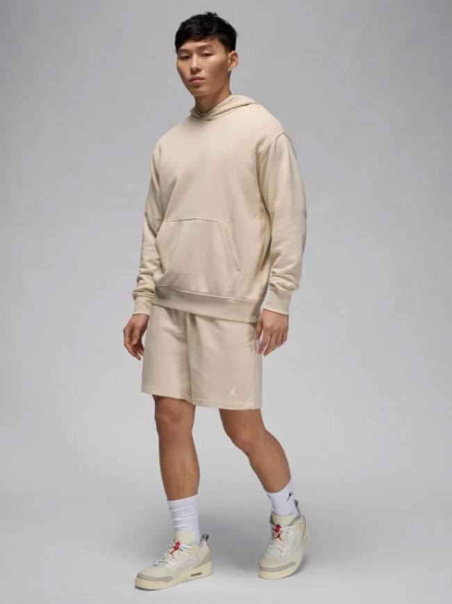 Short jogging jordan essential fleece beige homme - Nike