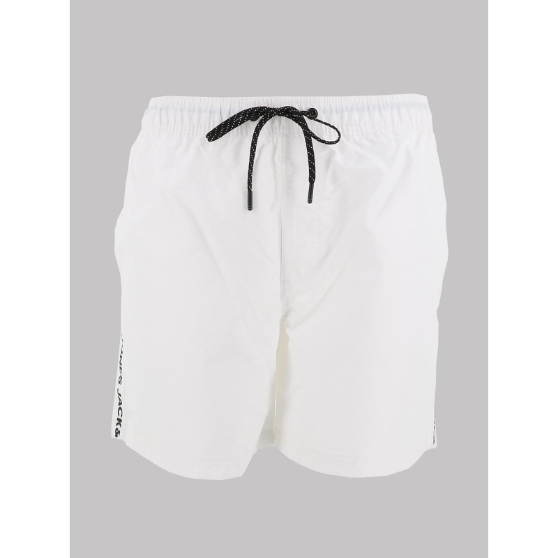 Short de bain fiji basis bande blanc homme - Jack & Jones