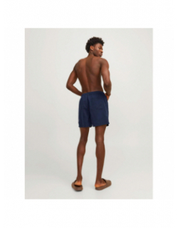 Short de bain fiji double logo bleu marine homme - Jack & Jones