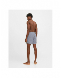 Short de bain rayé fiji bleu marine homme - Jack & Jones