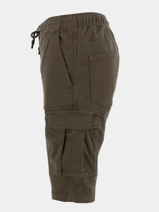 Short cargo sikers kaki homme - Teddy Smith