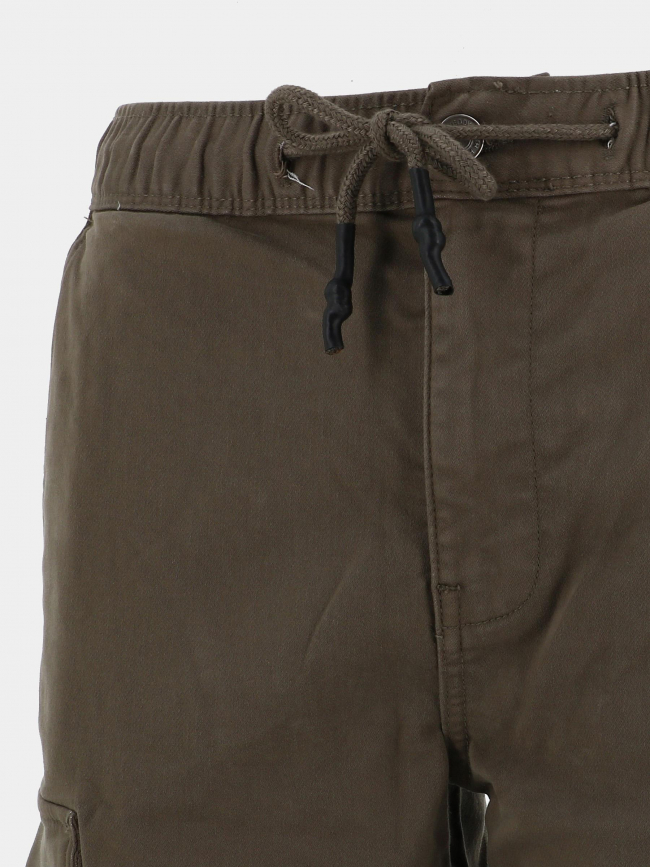 Short cargo sikers kaki homme - Teddy Smith