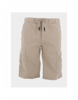 Short cargo sikers beige homme - Teddy Smith