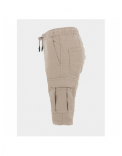 Short cargo sikers beige homme - Teddy Smith