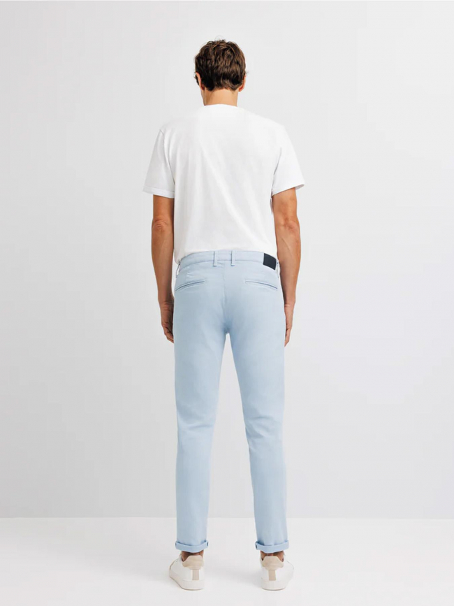 Pantalon slim perry bleu ciel homme - Izac