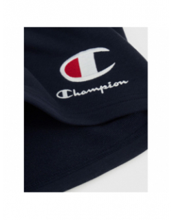 Short bermuda jogging logo bleu marine homme - Champion