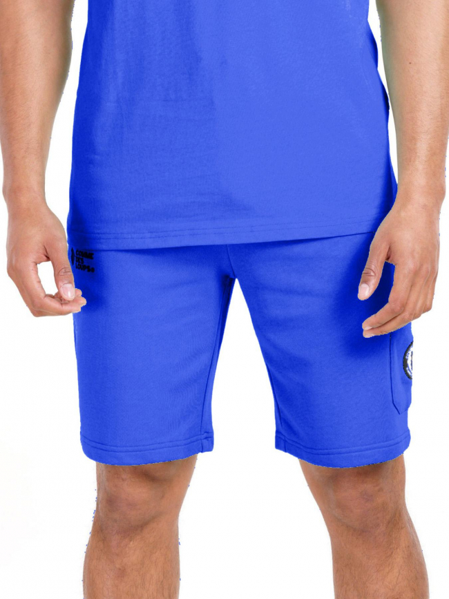 Short jogging cargo classico bleu homme - Comme Des Loups