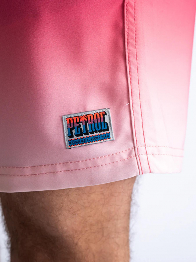 Short de bain dégradé bleu rose homme - Petrol Industries