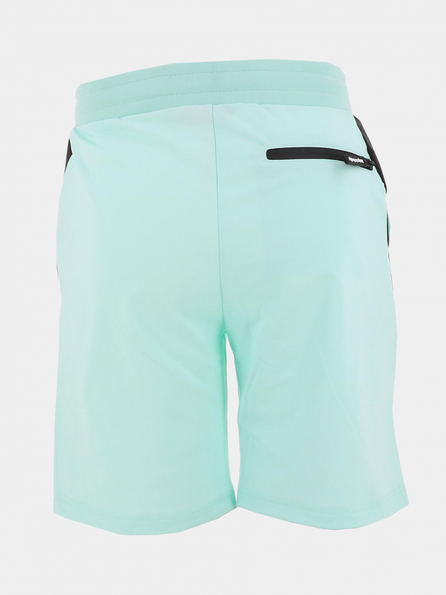 Short jogging nomad bleu vert homme - Helvetica