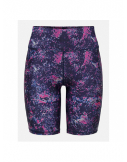 Short cycliste sport prya bleu marine rose femme - Only Play