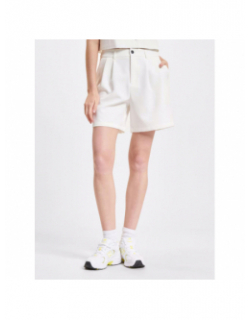 Short ample abba life blanc femme - Only