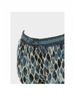 Short de plage charlotte bali bleu femme - Lagon Bleu