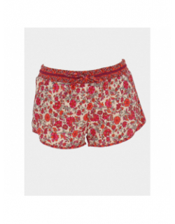 Short de plage charlotte grasse orange femme - Lagon Bleu