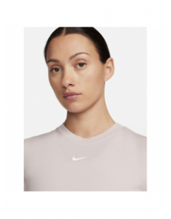 T-shirt crop nsw essential rose violet pâle femme - Nike