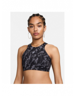 Brassière de sport alate noir gris femme - Nike