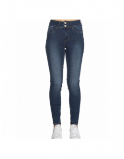 Jean skinny double confort one size bleu femme - Tiffosi