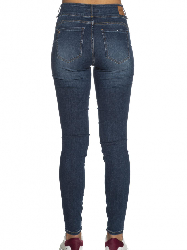 Jean skinny double confort one size bleu femme - Tiffosi